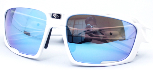 rudyproject　シントリクス限定セット/ホワイトカーボニウム（マルチレーザーアイス+スモーク）+クロマティックキット（フルカスタム）